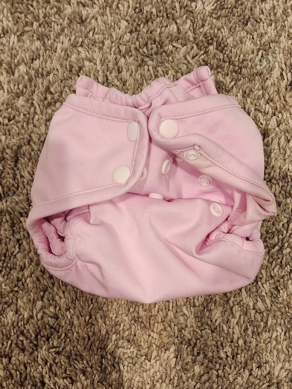 Rump-a-rooz Newborn Pink Cloth Diaper Cover
